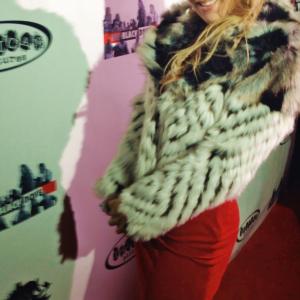 Stefania Marcone walking the Red Carpet at the Premiere of the Movie 