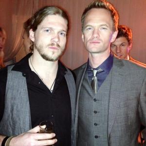 Scotty Dickert and Neil Patrick Harris at the billboard Grammy after party