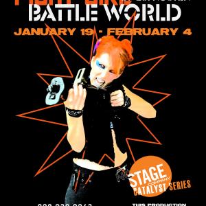 Fight Girl Battle World Poster.