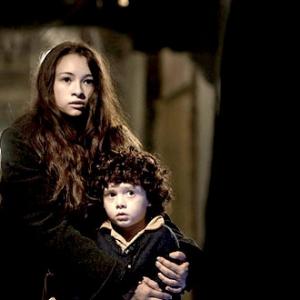 Jodelle Ferland and Jakob Davies in The Tall Man 2012