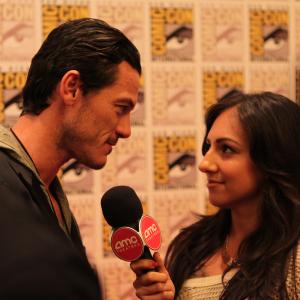 Amber Valdez, SAN DIEGO, CA-2011 COMIC CONVENTION WITH LUKE EVANS, IMMORTALS FOR AMC THEATRES