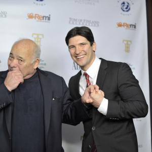 Burt Young and Jacques Mitchell at the NYC premiere of Tom in America at the Cantor Film Center 2014