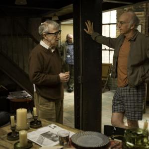 Still of Woody Allen and Larry David in Kad ir kas benutiktu (2009)