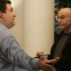 Still of Larry David and Jeff Garlin in Curb Your Enthusiasm 1999