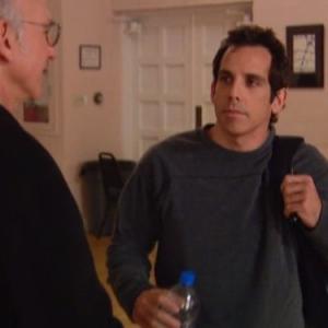 Still of Ben Stiller and Larry David in Curb Your Enthusiasm 1999