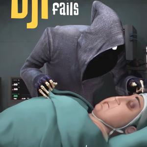 Dji. Death Fails Poster