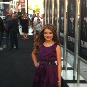 Anna Clark at the premier of The Apparition