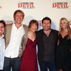 Bobey Taleb and Cast at the Red Carpet Premiere of Suing the Devil at Fox Studios Hoyts Entertainment Quarter on 4th August 2010