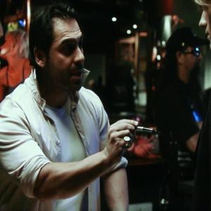Screenshot of Bobey Taleb and Bart Bronson in the US Feature Film Suing the Devil