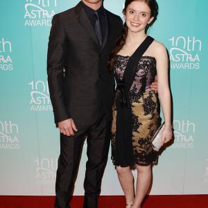 Hugo JohnstoneBurt and Lara Robinson at the 10th Annual Astra Awards