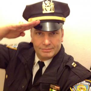 Portraying N.Y.P.D. Captain on TV's Law & Order: SVU.