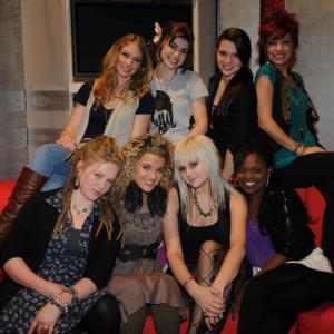 Still of Lilly Scott, Katelyn Epperly, Lacey Brown, Didi Benami, Crystal Bowersox and Paige Miles in American Idol: The Search for a Superstar (2002)