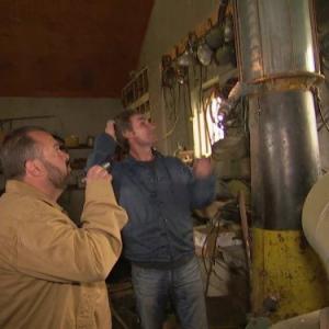 Still of Frank Fritz and Mike Wolfe in American Pickers 2010