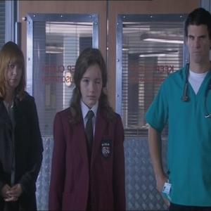 Robin Weaver, Imogen Gray & Tristan Gemmill in 'Casualty'
