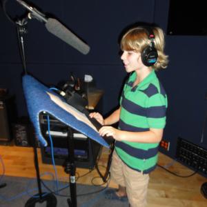 Greyson Moore doing voice over national commercial for BIMBO bread