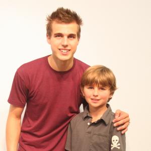 Greyson Moore with Cody Linley 2010