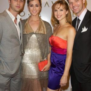 With Gene Gallerano, Christina Bennett Lind and Sarah Glendening at the Daytime Emmy Awards red carpet