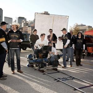 Brian Harstine Directing Video With Badhorse and Terry Bradshaw