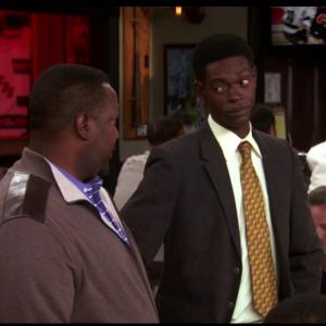 Still of Wendell Pierce and Andy Spencer in The Odd Couple CBS