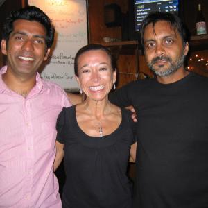 Ravi Kapoor (L) and Anjul Nigam (R)at Victor Ramirez, Asesino wrap party