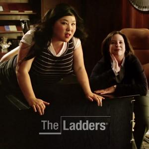 Actress Rose Bae in TheLadders.com Super Bowl commercial 
