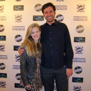 Hollywood Reel Independent Film Festival  Director Jeremy Michael Cohen and Actress Hailey Hansard