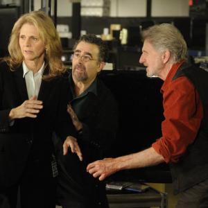 Still of Saul Rubinek Rene Auberjonois and Vanessa Calder in Warehouse 13 2009