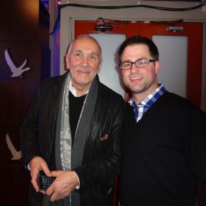 Me and the star of Robot and Frank, Frank Langella.