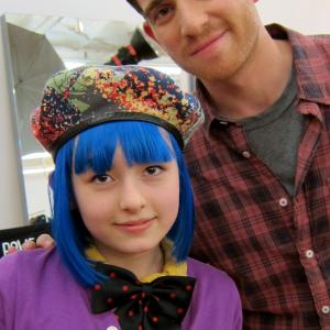on set with How To Make It in America star Bryan Greenberg