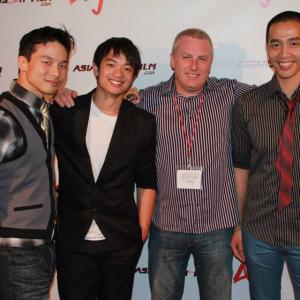 John Wusah, Osric Chau, Scott Eriksson & Jian Leonardo - ASIANS ON FILM FESTIVAL