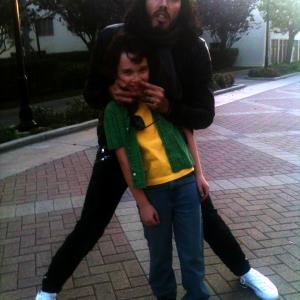 Russell Brand and Max 2011