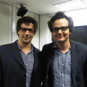 Backstage André Franco x Wagner Moura