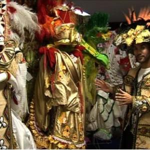 Reporter Tayfun King, The Carnival Cultural Center, Rio de Janeiro, Brazil, BBC World News television travel show 