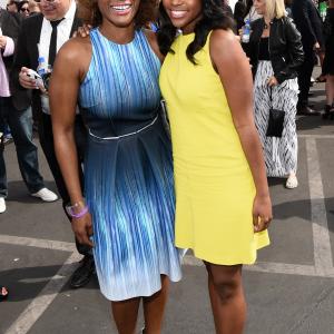 Yolonda Ross and Aja Naomi King at event of 30th Annual Film Independent Spirit Awards 2015
