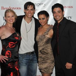 Stephanie Smeltzer Sarah Cooper Joao Bounassar and Maurice Chevalier at event of Rendezvous 2011