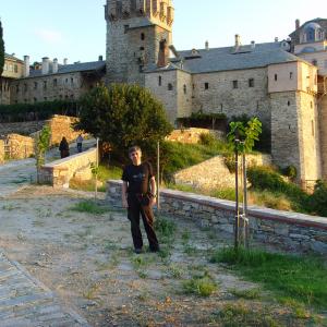 Research on Mount Athos Stavronikita Monastery