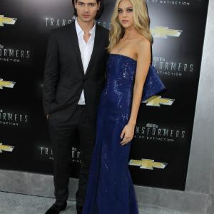 Will Peltz and sister Nicola Peltz attend 'Transformers: Age Of Extinction' New York Premiere at Ziegfeld Theater on June 25, 2014 in New York City