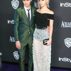 Will Peltz and Nicola Peltz attend the 2015 InStyle and Warner Bros. 72nd Annual Golden Globe Awards Post-Party at The Beverly Hilton Hotel on January 11, 2015 in Beverly Hills, California.