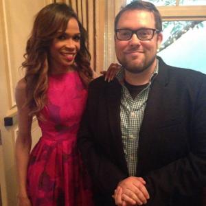 with Michelle Williams of Destiny's Child