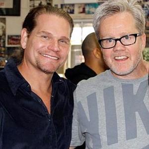 Still of Brian Graham and Freddie Roach at the Wild Card Boxing Club.