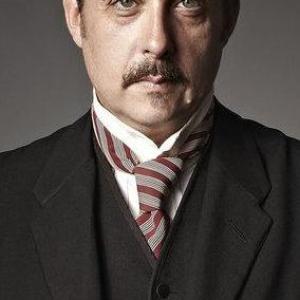 Eric Rolland as JP Morgan in the Emmy Award winning History miniseries THE MEN WHO BUILT AMERICA