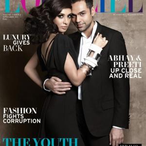 Preeti LOFFICIEL cover with co star Abhay Deol
