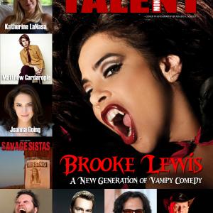 Talent Monthly Magazine Cover Brooke Lewis