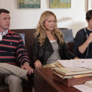 Still of Scott Foley, Becki Newton and Jake Lacy in Goodwin Games