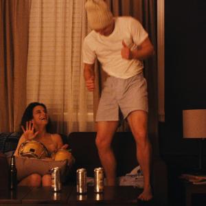 Still of Jenny Slate and Jake Lacy in Obvious Child (2014)