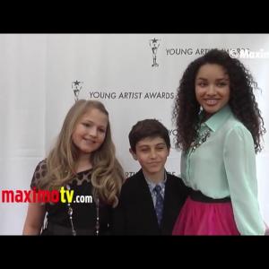 Gregory Kasyan on carpet of the Young Artist Awards