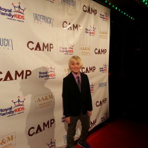 MILES ELLIOT at CAMP premiere red carpet