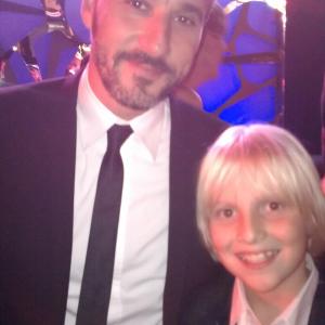 Miles Elliot and Matthew Tolmach the Producer of The Amazing Spiderman at Premiere Party