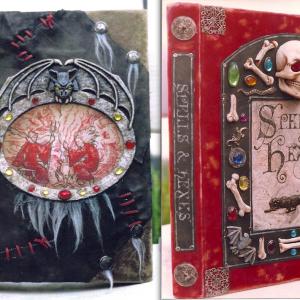 Addams Family Values film witchcraft and spell books