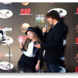 Red Carpet interview for Make It Reel